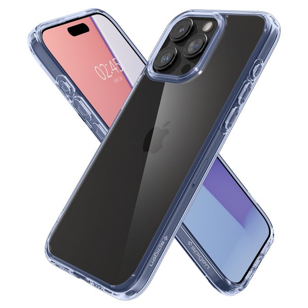 Spigen iPhone 15 Pro Skal Ultra Hybrid Sky Crystal