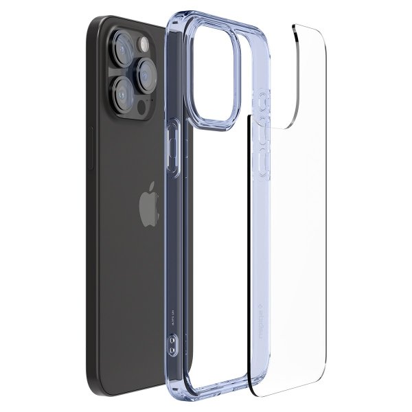 Spigen iPhone 15 Pro Skal Ultra Hybrid Sky Crystal