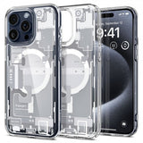 Spigen iPhone 15 Pro Skal Ultra Hybrid Zero One MagFit Vit