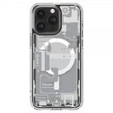Spigen iPhone 15 Pro Skal Ultra Hybrid Zero One MagFit Vit