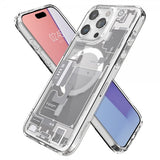 Spigen iPhone 15 Pro Skal Ultra Hybrid Zero One MagFit Vit