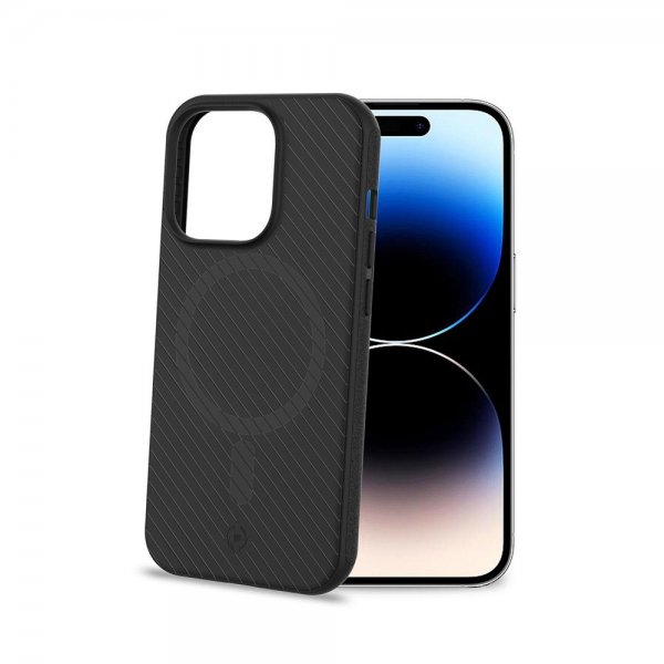 Celly iPhone 15 Pro Skal ULTRAMAG Svart