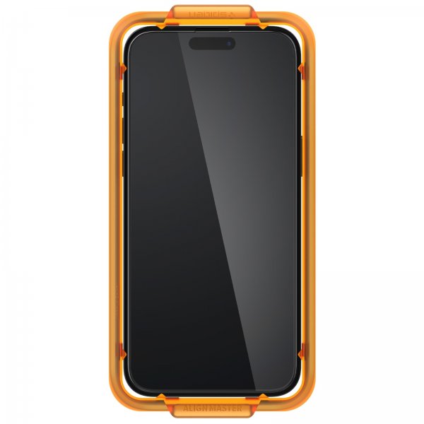 Spigen iPhone 15 Pro Skärmskydd GLAS.tR ALIGNmaster 2-pack