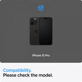 Spigen iPhone 15 Pro Skärmskydd GLAS.tR ALIGNmaster 2-pack