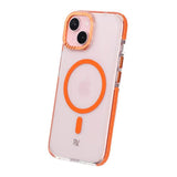 Rvelon iPhone 15 Skal Förstärkta Hörn Orange