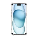 Rvelon iPhone 15 Skal Förstärkta Hörn Svart