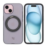 Rvelon iPhone 15 Skal Roterbart MagSafe Stativ Svart
