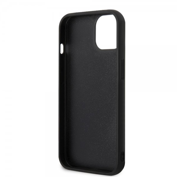 Karl Lagerfeld iPhone 15 Skal 3D Rubber Karl & Choupette Svart