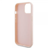 Karl Lagerfeld iPhone 15 Skal 3D Rubber Karl Rosa
