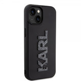 Karl Lagerfeld iPhone 15 Skal 3D Rubber Karl Svart