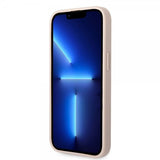 Guess iPhone 15 Skal 4G Logo Rosa