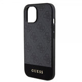 Guess iPhone 15 Skal Bottom Stripe MagSafe Svart