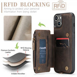 CaseMe iPhone 15 Skal C20 Series Kaffe
