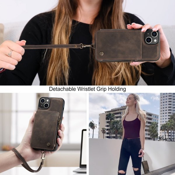 CaseMe iPhone 15 Skal C20 Series Kaffe