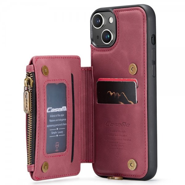 CaseMe iPhone 15 Skal C20 Series Röd