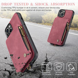 CaseMe iPhone 15 Skal C20 Series Röd