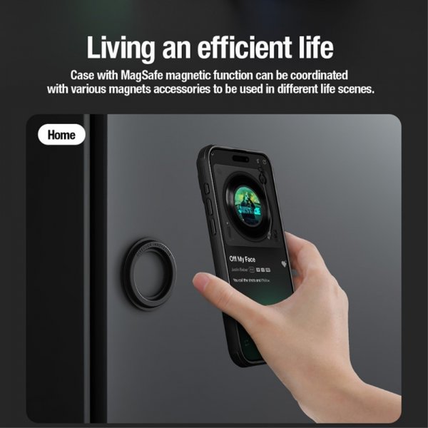 Nillkin iPhone 15 Skal CamShield Pro MagSafe Svart