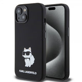 Karl Lagerfeld iPhone 15 Skal Choupette NFT Svart