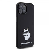 Karl Lagerfeld iPhone 15 Skal Choupette NFT Svart