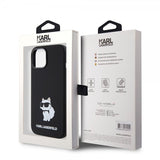 Karl Lagerfeld iPhone 15 Skal Choupette NFT Svart