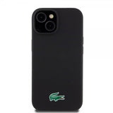 Lacoste iPhone 15 Plus Skal Croc Logo MagSafe Svart