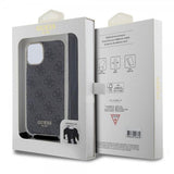 Guess iPhone 15 Skal Crossbody Cord Svart
