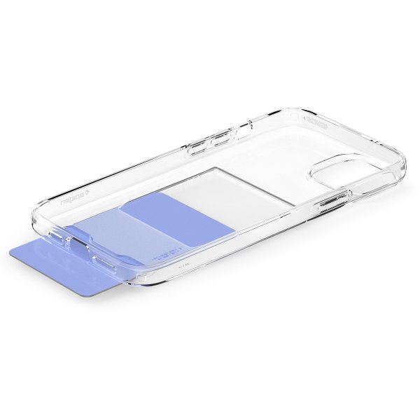Spigen iPhone 15 Skal Crystal Slot Crystal Clear