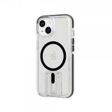 Tech21 iPhone 13/14/15/16e/17e Skal Evo Crystal Kick MagSafe Clear/Black