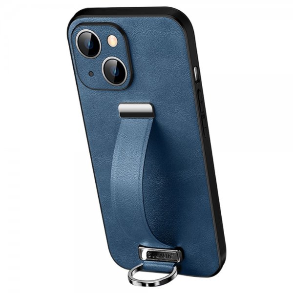 Sulada iPhone 15 Skal Fashion Series Blå