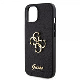 Guess iPhone 15 Skal Fixed Glitter Svart