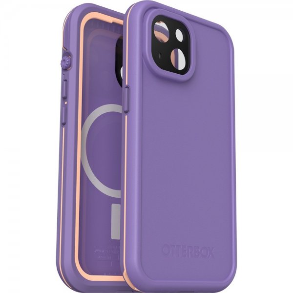 Otterbox iPhone 15 Skal Fre MagSafe Rule of Plum