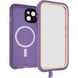 Otterbox iPhone 15 Skal Fre MagSafe Rule of Plum