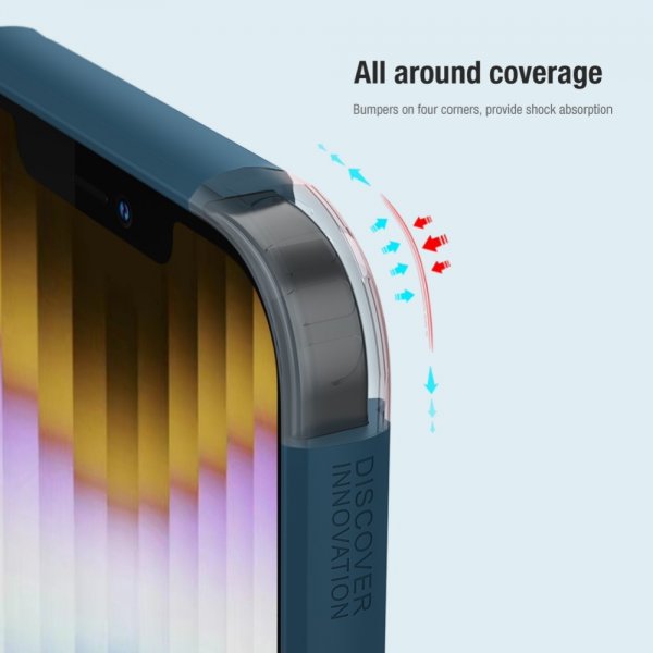 Nillkin iPhone 15 Skal Frosted Shield Pro MagSafe Svart