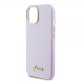 Guess iPhone 15 Skal Full Glitter Wrapped Lilac