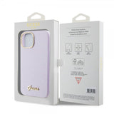 Guess iPhone 15 Skal Full Glitter Wrapped Lilac