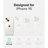 Ringke iPhone 15 Skal Fusion Bold Grå