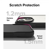 Ringke iPhone 15 Skal Fusion Bold Matte Black