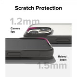 Ringke iPhone 15 Skal Fusion Bold Matte Gray