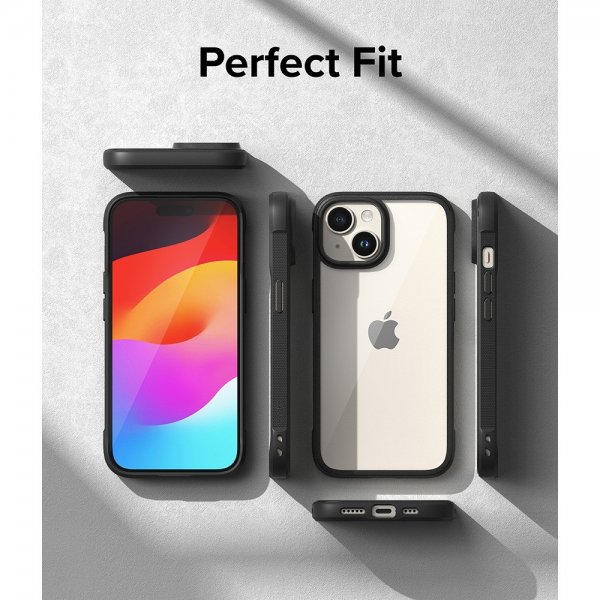 Ringke iPhone 15 Skal Fusion Bold Svart