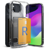 Ringke iPhone 15 Skal Fusion Card Clear