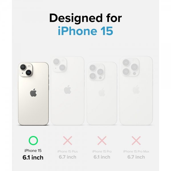 Ringke iPhone 15 Skal Fusion Design Jeju