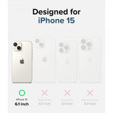 Ringke iPhone 15 Skal Fusion Matte Clear