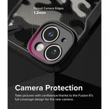 Ringke iPhone 15 Skal Fusion X Design Camo Black