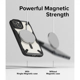 Ringke iPhone 15 Skal Fusion X Magnetic Matte Black