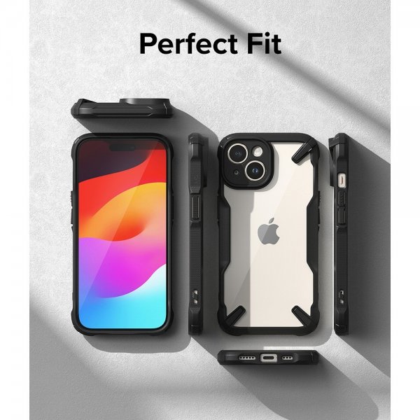 Ringke iPhone 15 Skal Fusion X Svart