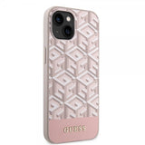 Guess iPhone 15 Skal G Cube MagSafe Rosa
