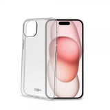 Celly iPhone 15 Skal GELSKIN Transparent