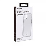 Celly iPhone 15 Skal GELSKIN Transparent