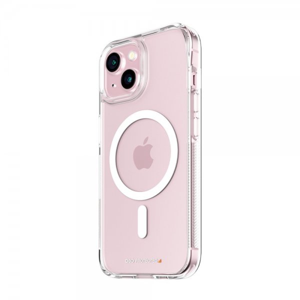 PanzerGlass iPhone 15 Skal HardCase MagSafe D3O Transparent