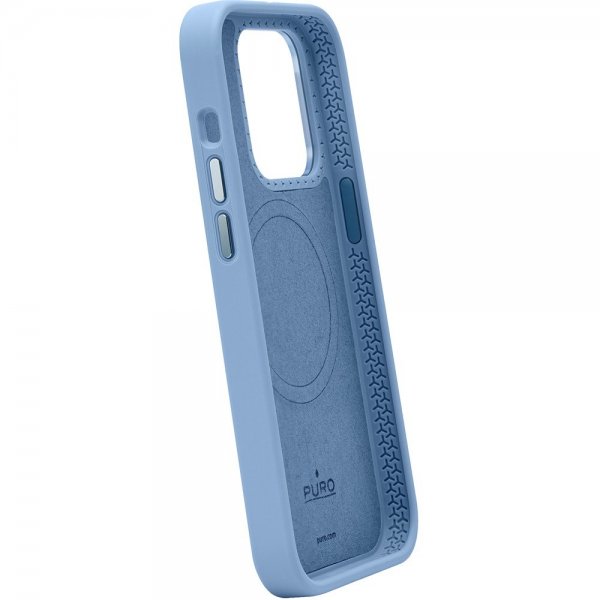 Puro iPhone 15 Skal ICON Mag Pro Blå